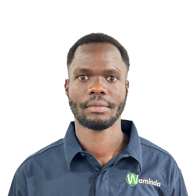 Image of James Bwire, Waminda Services' Graduate Accountant